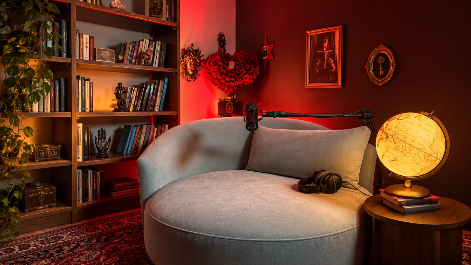 El estudio de Morbología con luz ámbar